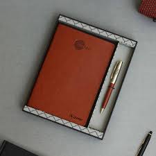 Customized Diary + Pen Combo